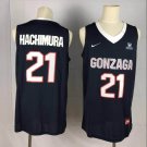 Men's & Youth Gonzaga Bulldogs #21 Rui Hachimura Basketball Jersey Navy Stitched