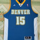 Men's & Youth Denver Nuggets #15 Carmelo Anthony Throwback Basketball Jersey Blue