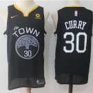 Men's & Youth Golden State Warriors #30 Stephen Curry Basketball Jersey Black