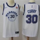 Men's & Youth Golden State Warriors #30 Stephen Curry Basketball Jersey White