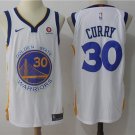 Men's & Youth Golden State Warriors #30 Stephen Curry White Basketball Jersey