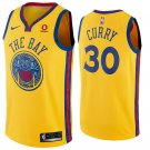 Men's & Youth Golden State Warriors #30 Stephen Curry City Edition Jersey Yellow