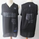 Men's & Youth Dallas Mavericks #41 Dirk Nowitzki Jersey Black MVP Honorary Edition