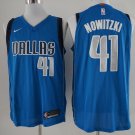 Men's & Youth Dallas Mavericks #41 Dirk Nowitzki Swingmen Basketball Jersey Blue