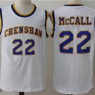 Men's & Youth Crenshaw High School #22 Quincy McCall White Basketball Jersey
