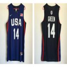 Men's & Youth Draymond Green #14 Olympics 2016 Dream Team USA BasketBall Jersey Navy
