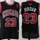 Men's & Youth Chicago Bulls #23 Michael Jordan Black Throwback Basketball Jersey