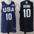 Men's & Youth Dream Twelve Team #10 Kyrie Irving Blue Basketball Jersey
