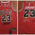 Men's & Youth Chicago Bulls #23 Michael Jordan 1985 Souvenir Edition Jersey Red