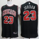 Men's & Youth Chicago Bulls #23 Michael Jordan Black Statement Basketball Jersey