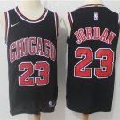 Men's & Youth Chicago Bulls #23 Michael Jordan Swingman Basketball Jersey Black