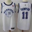 Men's & Youth Golden State Warriors #11 Klay Thompson Basketball Jersey White