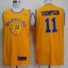 Men's & Youth Golden State Warriors #11 Klay Thompson City Edition Jersey Yellow