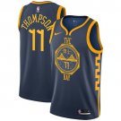 Men's & Youth Golden State Warriors #11 Klay Thompson Navy City Edition Jersey