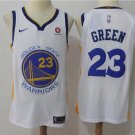 Men's & Youth Golden State Warriors #23 Draymond Green White Basketball Jersey
