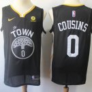 Men's & Youth Golden State Warriors 0# DeMarcus Cousins Basketball Jersey Black