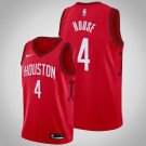 Men's & Youth Houston Rockets #4 Danuel House Earned Edition Basketball Jersey Red