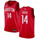 Men's & Youth Houston Rockets #14 Gerald Green Earned Edition Basketball Jersey Red