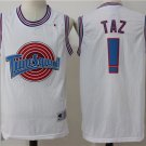 Men's & Youth Space Jam Jersey Tune Squad White TAZ Movie Basketball Jersey Shirt New