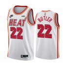 Men's Miami Heat #22 Jimmy Butler Jersey 2023 White Classic Edition Swingman Basketball