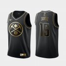 Men's Denver Nuggets Basketball Uniform #15 Nikola Jokic Jerseys Black Golded Edition Shirt