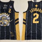 Men's Toronto Raptors #2 kawhi leonard x ovo black throwback jersey stitched