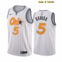 Men's Orlando Magic #5 Mohamed Bamba Jersey White City Edition Swingman Basketball