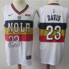 Men's New Orleans Pelicans 23 Anthony Davis 2019 Earned Edition Jersey White