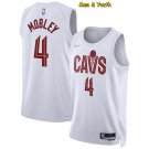 Men's Cleveland Cavaliers #4 Evan Mobley Jersey 2023 White Association Edition Basketball