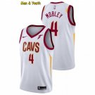 Men's Cleveland Cavaliers #4 Evan Mobley Jersey White Association Swingman Basketball