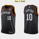 Men's Cleveland Cavaliers #10 Darius Garland Jersey Black City Edition Swingman Basketball
