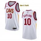 Men's Cleveland Cavaliers #10 Darius Garland Jersey White Association Swingman Basketball