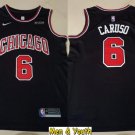 Men's Chicago Bulls #6 Alex Caruso Jersey Black Statement Edition Swingman Basketball