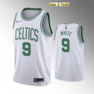 Men's Boston Celtics #9 Derrick White Jersey 75th Diamond 2022 White Association Edition