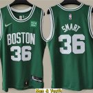 Men's Boston Celtics #36 Marcus Smart Jersey 75th Diamond 2022 Green Swingman Basketball