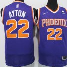 Men's & Youth Phoenix Suns #22 Deandre Ayton Jersey 2021 Purple Swingman Basketball