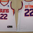 Men's & Youth Phoenix Suns #22 Deandre Ayton Jersey 2021 White Swingman Basketball