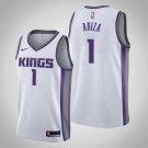 Men's & Youth Sacramento Kings #1 Trevor Ariza White Swingman Stitched Jersey Association