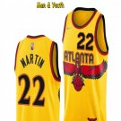 Men's Atlanta Hawks #22 Tyrese Martin Jersey 75th Diamond Gold City Swingman Basketball