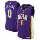 Men's & Youth New Orleans Pelicans #0 DeMarcus Cousins City Edition Jersey Purple