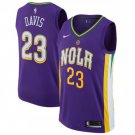 Men's & Youth New Orleans Pelicans #23 Anthony Davis City Edition Jersey Purple