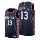 Men's & Youth New York Knicks #13 Marcus Morris Sr. Navy City Basketball Jersey Stitched