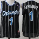 Men's & Youth Orlando Magic #1 Penny Hardaway Black Basketball Throwback Jersey