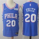 Men's & Youth Philadelphia #20 Markelle Fultz Basketball Swingmen Jersey Blue