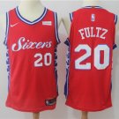 Men's & Youth Philadelphia #20 Markelle Fultz Basketball Swingmen Jersey Red
