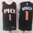 Men's & Youth Phoenix Suns #1 Devin Booker Basketball Swingmen Jersey Black