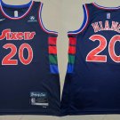 Men's Philadelphia 76ers #20 Georges Niang Jersey 75th Anniversary Diamond 2022 Navy City Edition