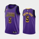 Men's & Youth Los Angeles Lakers #5 Talen Horton-Tucker Purple City Edition Jersey