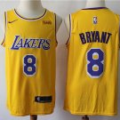 Men's & Youth Los Angeles Lakers #8 Kobe Bryant Jersey Gold Swingman Basketball