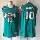 Men's & Youth Memphis Grizzlies #10 Mike Bibby Throwback Jersey Green Stitched